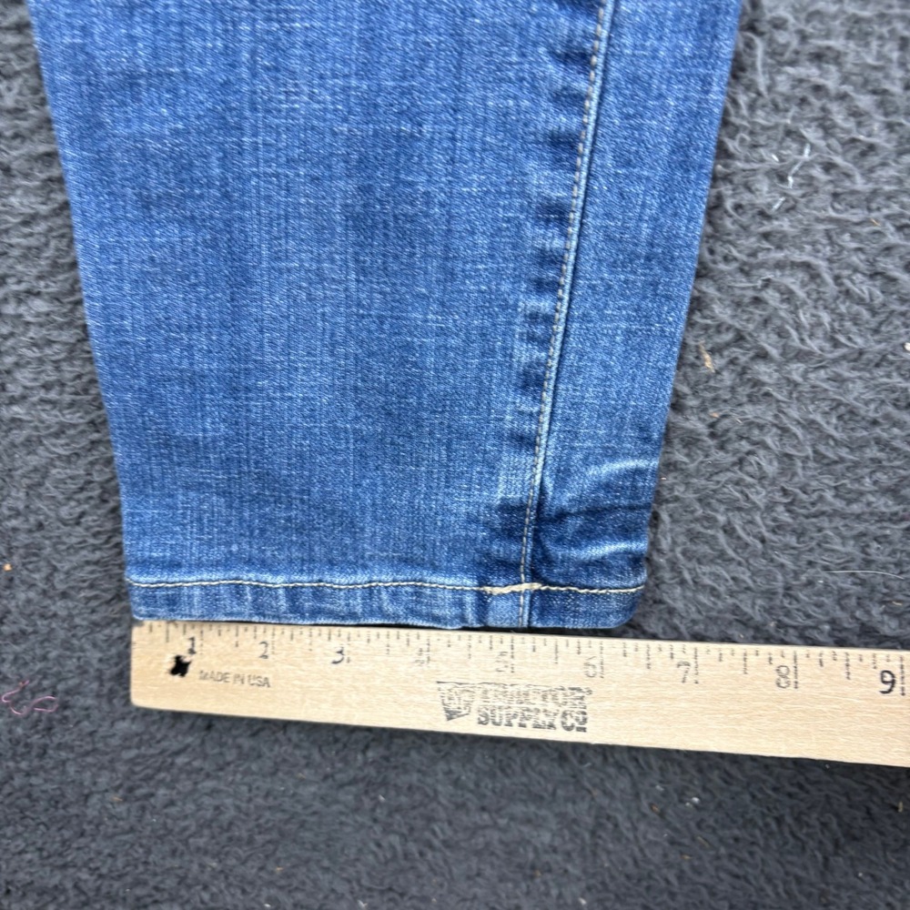 Reflex Premium Womens Size 7 Blue Low Rise Skinny Jeans R650 Distressed Wash - Picture 6 of 8